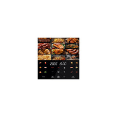 Airfryer ClearView 12 в 1, 1700 W, 7 литра, 80°C - 200°C, 60 мин. таймер, 12 програми, Oliver Voltz, черен