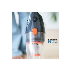 ВЕРТИКАЛНА ПРАХОСМУКАЧКА 2 В 1 Rosberg, 600W, 800 ml, HEPA филтър, циклонна система, черна, без торба
