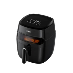AirFryer без масло с горещ въздух, 7 програми, 5.2 литра, 1350W, cooltouch дръжка, таймер 60мин, LED, Touch, 200°C, 360°