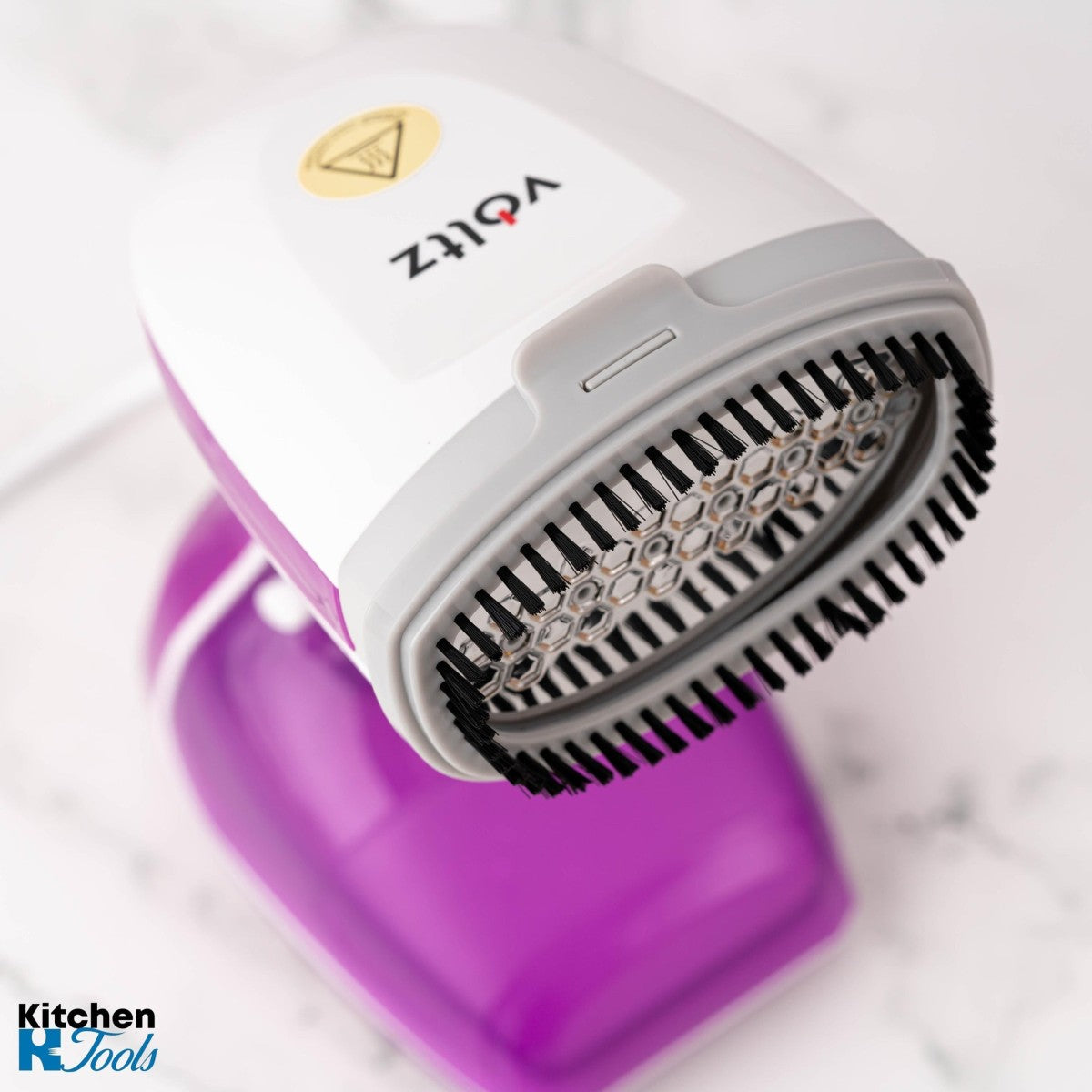 Вертикална парна ютия Oliver Voltz, 1000W, 10gr/min, кабел 1.8m, 280ml, розов