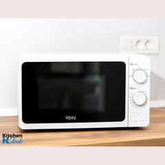 Микровълнова фурна Oliver Voltz, 700W, 20 л, бяла