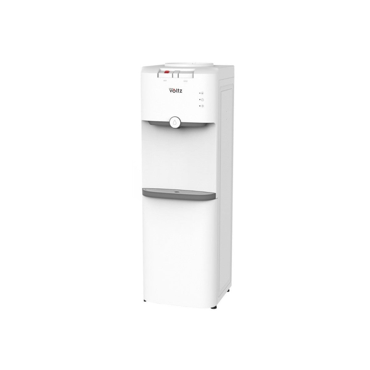 Диспенсър за вода Voltz OV51449B, 85-420W\10°-90°C, с шкаф, с компресорно охлаждане, Бял