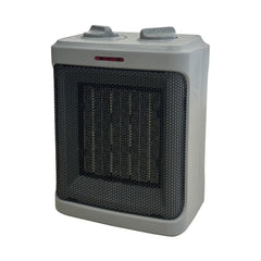 Керамична вентилаторна печка Oliver Voltz OV51970H, 1500W, 3 режима, 2 темп. настройки, Термостат, Защита при преобръщане, Сив