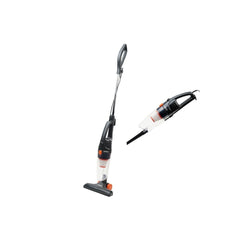 ВЕРТИКАЛНА ПРАХОСМУКАЧКА 2 В 1 Rosberg, 600W, 800 ml, HEPA филтър, циклонна система, черна, без торба