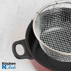 Сито/кошница за фритюрник Bohmann, неръждаема стомана, 24см, тенджерата не е включена