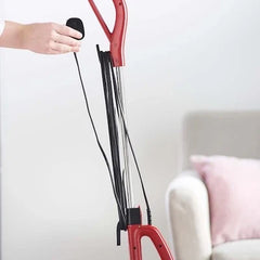 ВЕРТИКАЛНА ПРАХОСМУКАЧКА 2 В 1 Rosberg, 600W, 800 ml, HEPA филтър, циклонна система, ЧЕРВЕНА, без торба