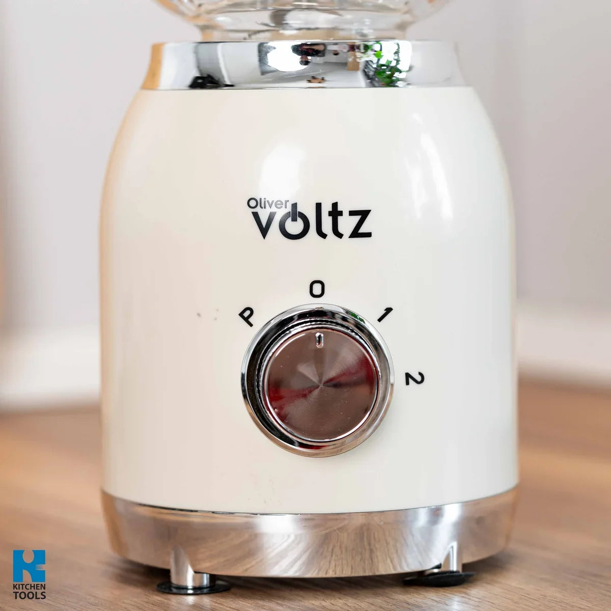 Блендер Voltz, 600W, 1.5 л, 2 скорости + Pulse, Стъклена кана, Крем
